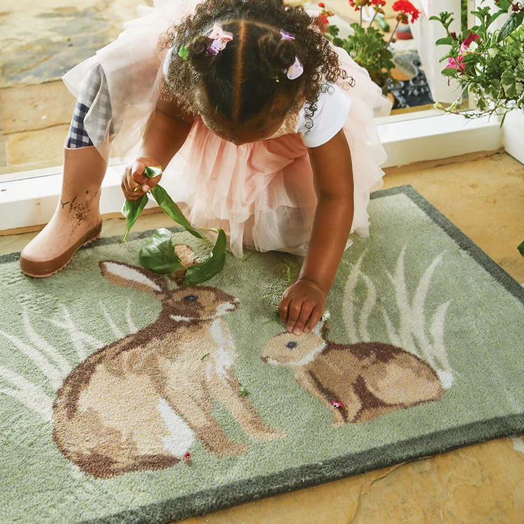 Bunny Rabbit Hug Rug Hug Rug - Rabbit 1 - Phoenox Textiles