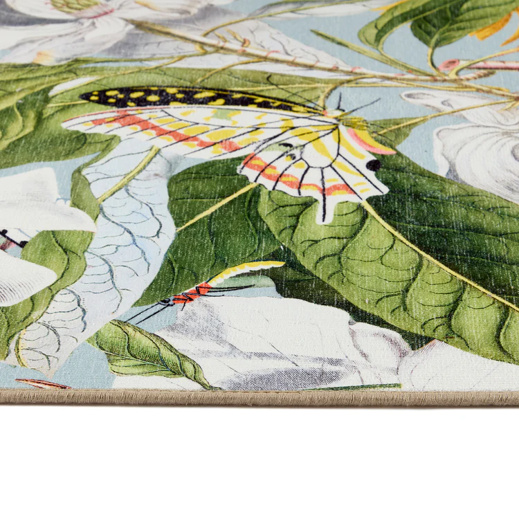 Hug Rug Butterflies Hug Rug Eco-Washable Butterfly Blooms - Phoenox Textiles