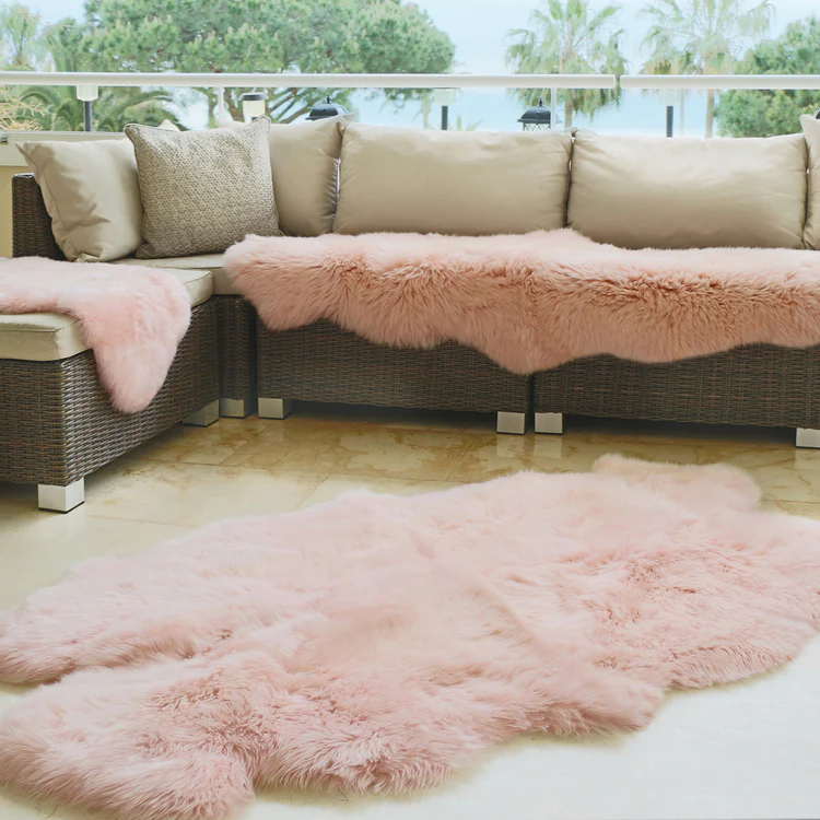 Origins Genuine Sheepskin Adobe Rose