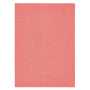 Hug Rug Woven Plain Rug Coral Pink