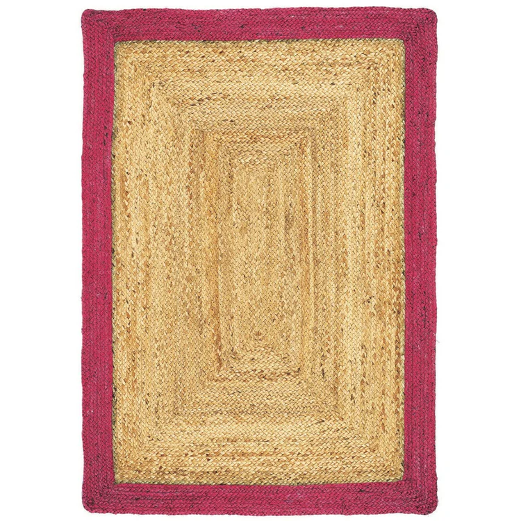 Origins Jute Border Raspberry