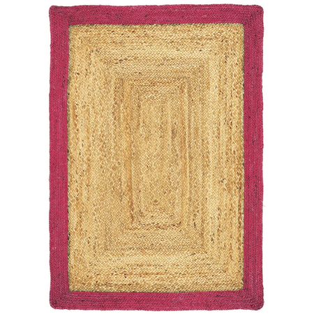 Origins Jute Border Raspberry