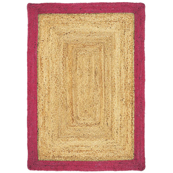 Origins Jute Border Raspberry