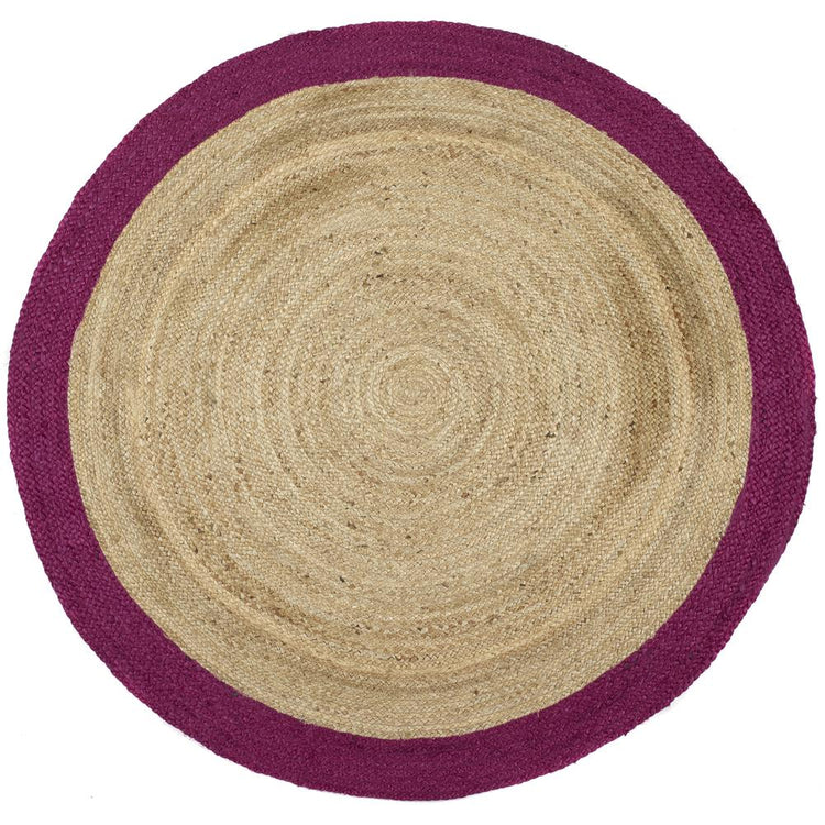 Origins Jute Border Raspberry