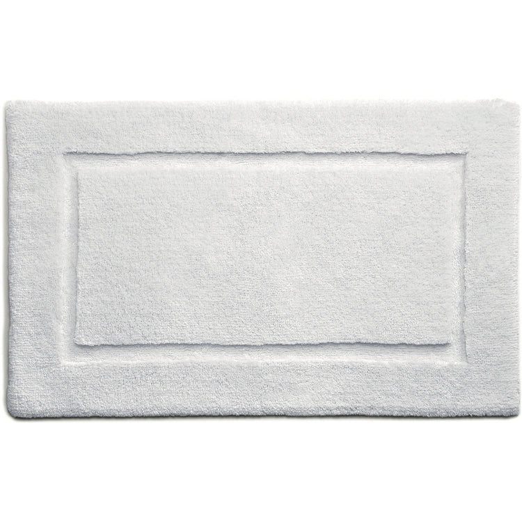 Hug Rug Bamboo Border - White