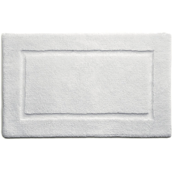 Hug Rug Bamboo Border - White