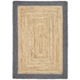 Origins Jute Border Grey